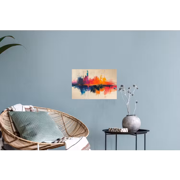 Muursticker - Watercolor - Kunst - Modern — 4