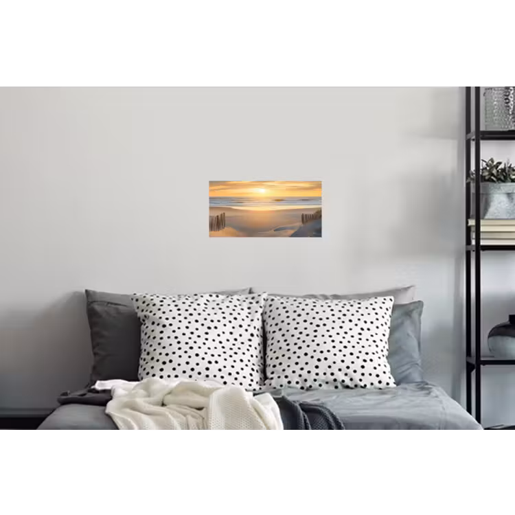 Muursticker - Strand - Duinen - Zonsondergang — 5