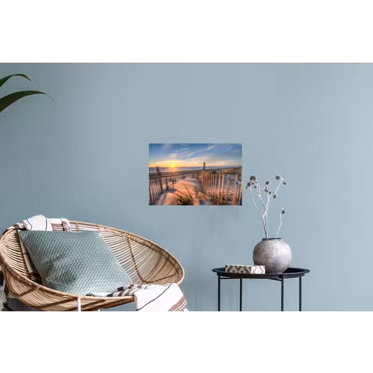 Muursticker - Strand - Zee - Duin - Zonsondergang - Landschap — 4