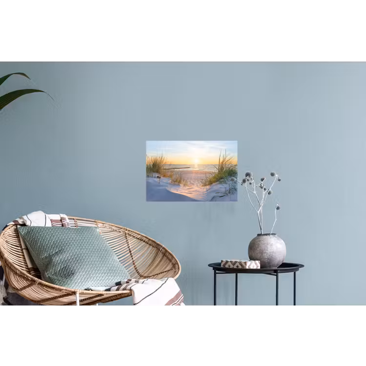 Muursticker - Strand - Zon - Duin - Gras - Zand - Horizon — 4