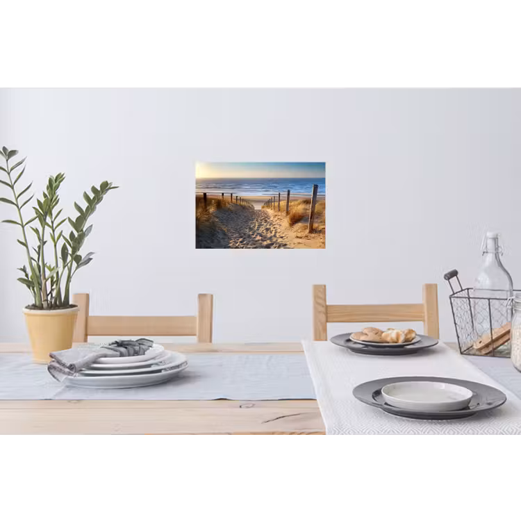 Muursticker - Strand - Zee - Nederland - Duinen - Zon — 3
