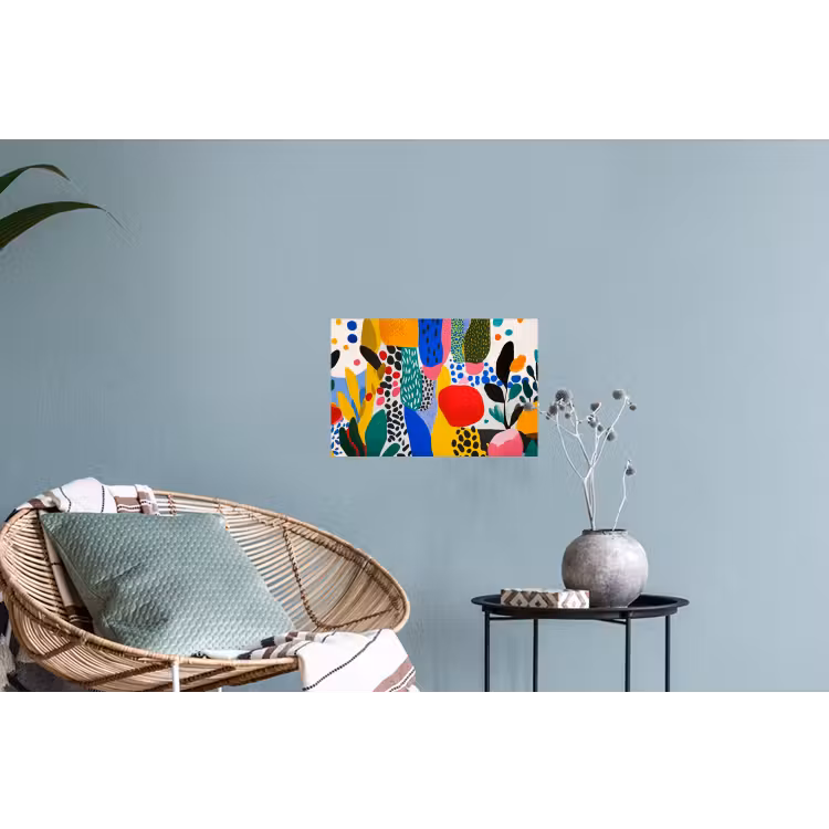 Muursticker - Stippen - Vormen - Modern - Kleuren — 4