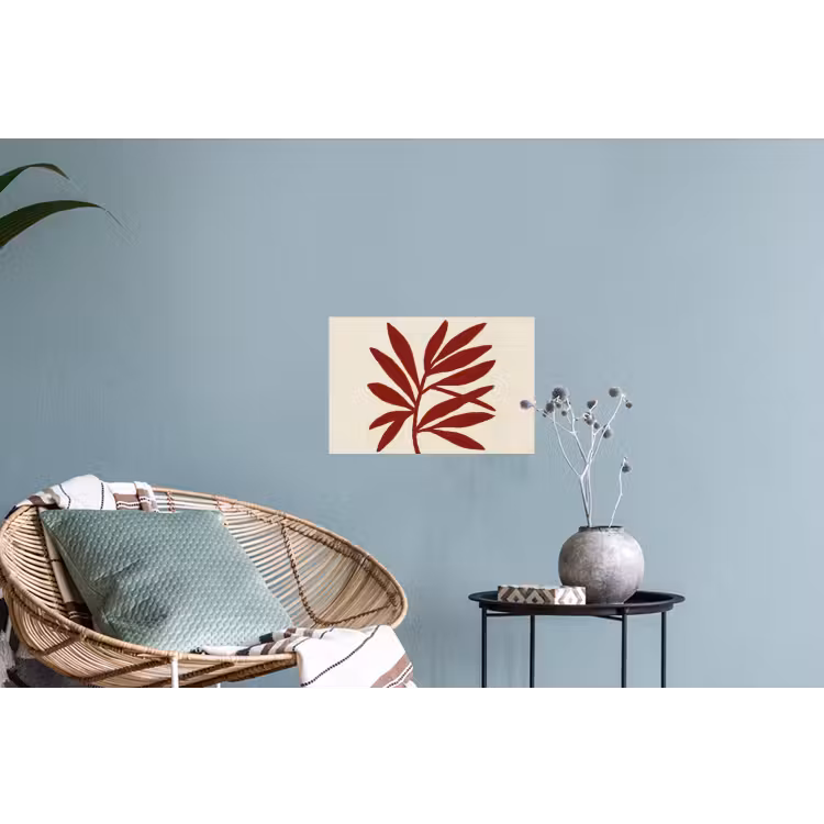 Muursticker - Tak - Bladeren - Rood — 4