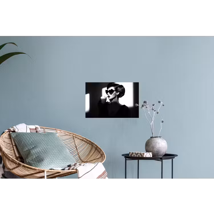 Muursticker - Vrouw - Zwart - Hart — 4