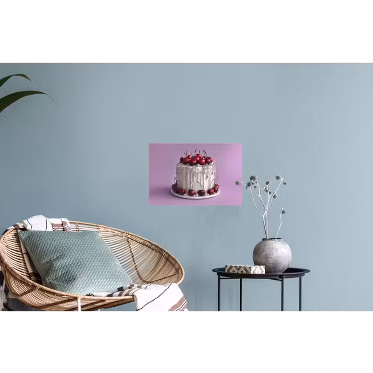 Muursticker - Taart - Kersen - Juwelen - Rood — 4