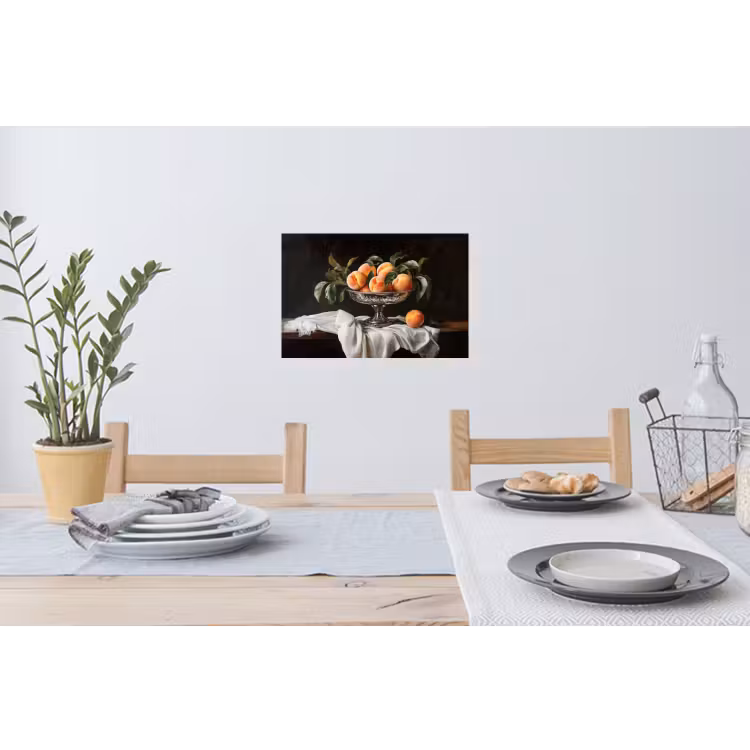 Muursticker - Stilleven - Perziken - Vintage — 3
