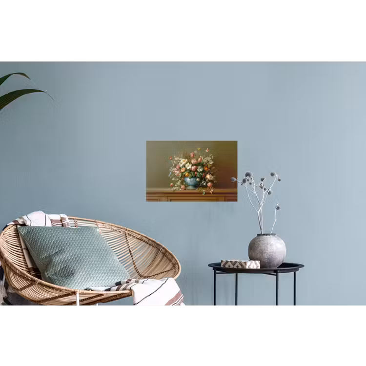 Muursticker - Vaas - Pastel - Kleuren - Bloemen — 4