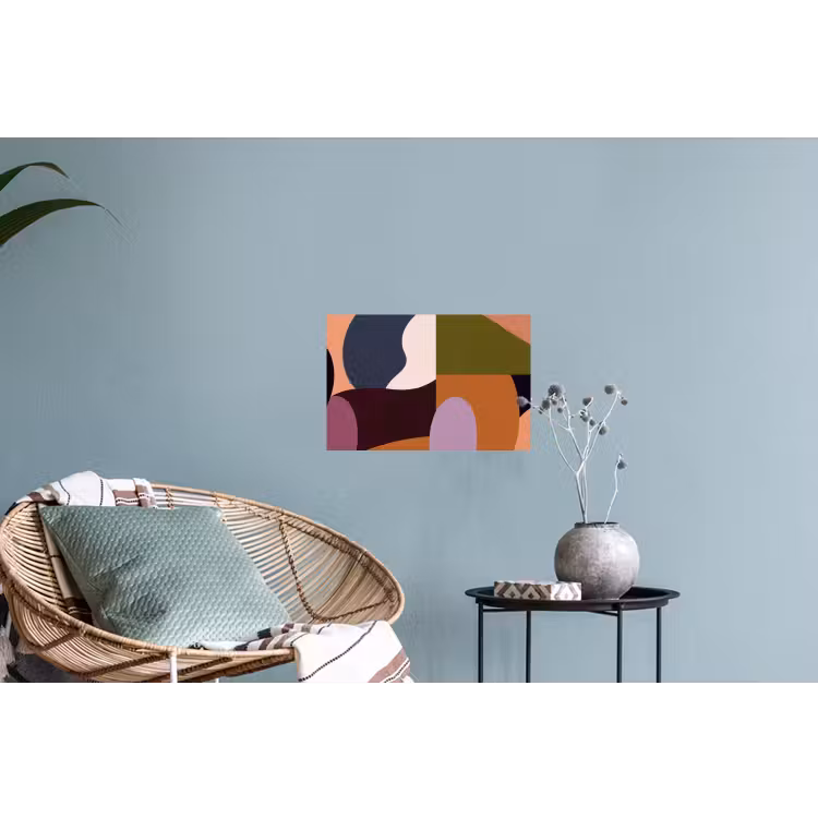 Muursticker - Vormen - Abstract - Kleuren - Vierkant — 4