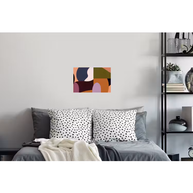 Muursticker - Vormen - Abstract - Kleuren - Vierkant — 5