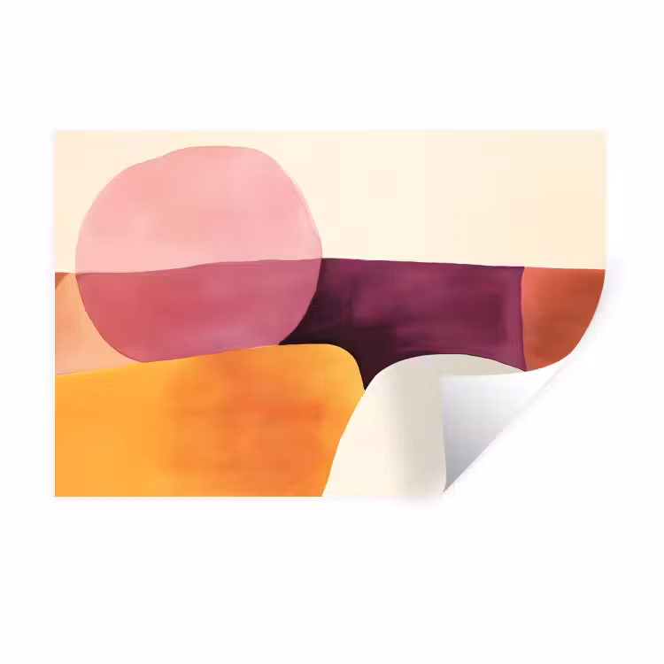 Muursticker - Vormen - Abstract - Kleurrijk — 1
