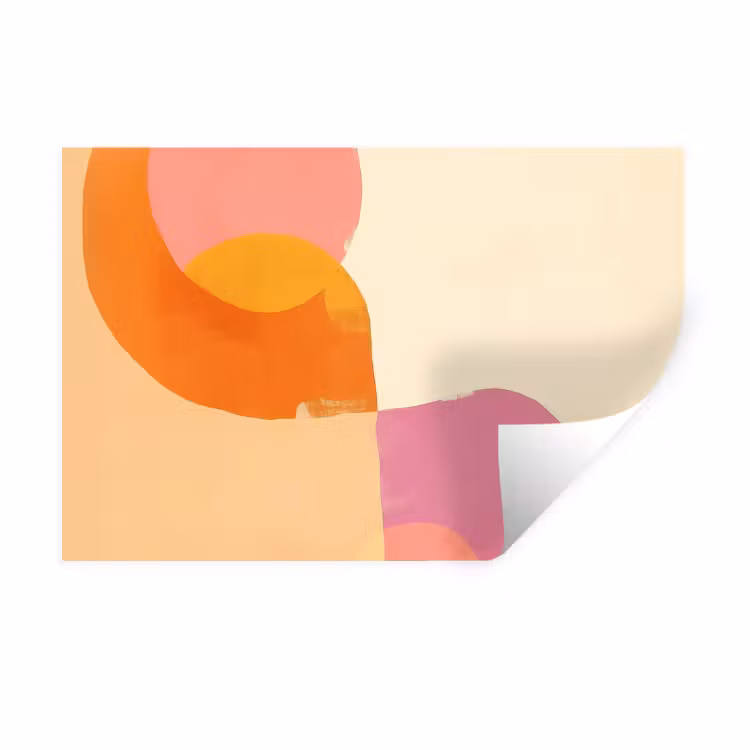 Muursticker - Vormen - Abstract - Kleurrijk — 1