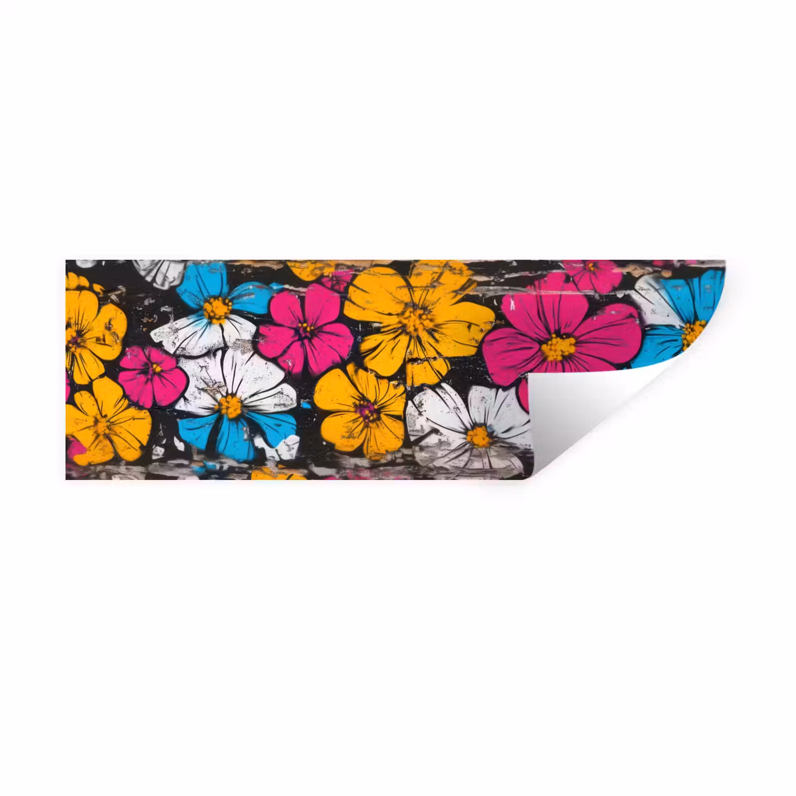 Muursticker - Street Art - Bloemen - Mix — 1