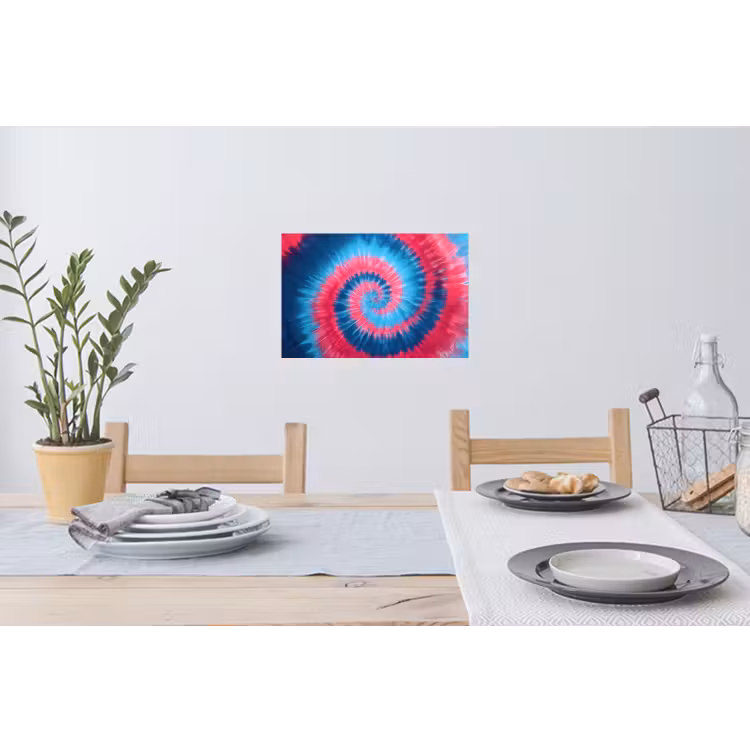 Muursticker - Spiraal - Roze - Draaiend — 3