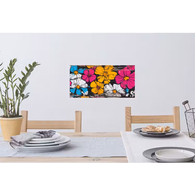 Muursticker - Street Art - Bloemen - Mix — 3