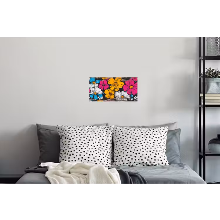 Muursticker - Street Art - Bloemen - Mix — 5