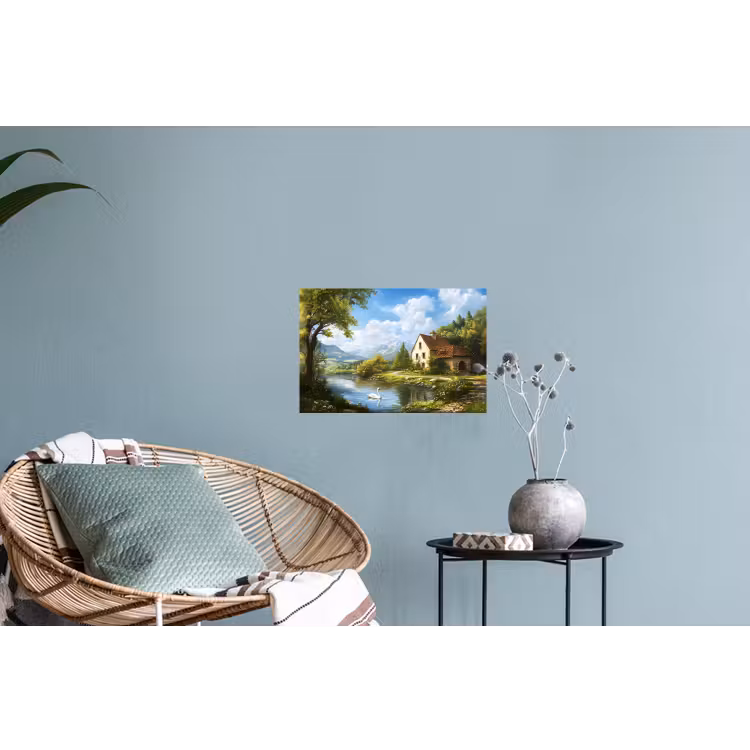 Muursticker - Zwaan - Bomen - Rust — 4