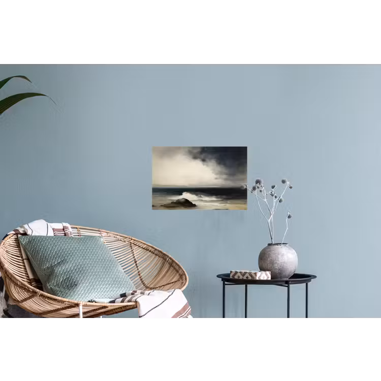 Muursticker - Zee - Rotsen - Storm — 4