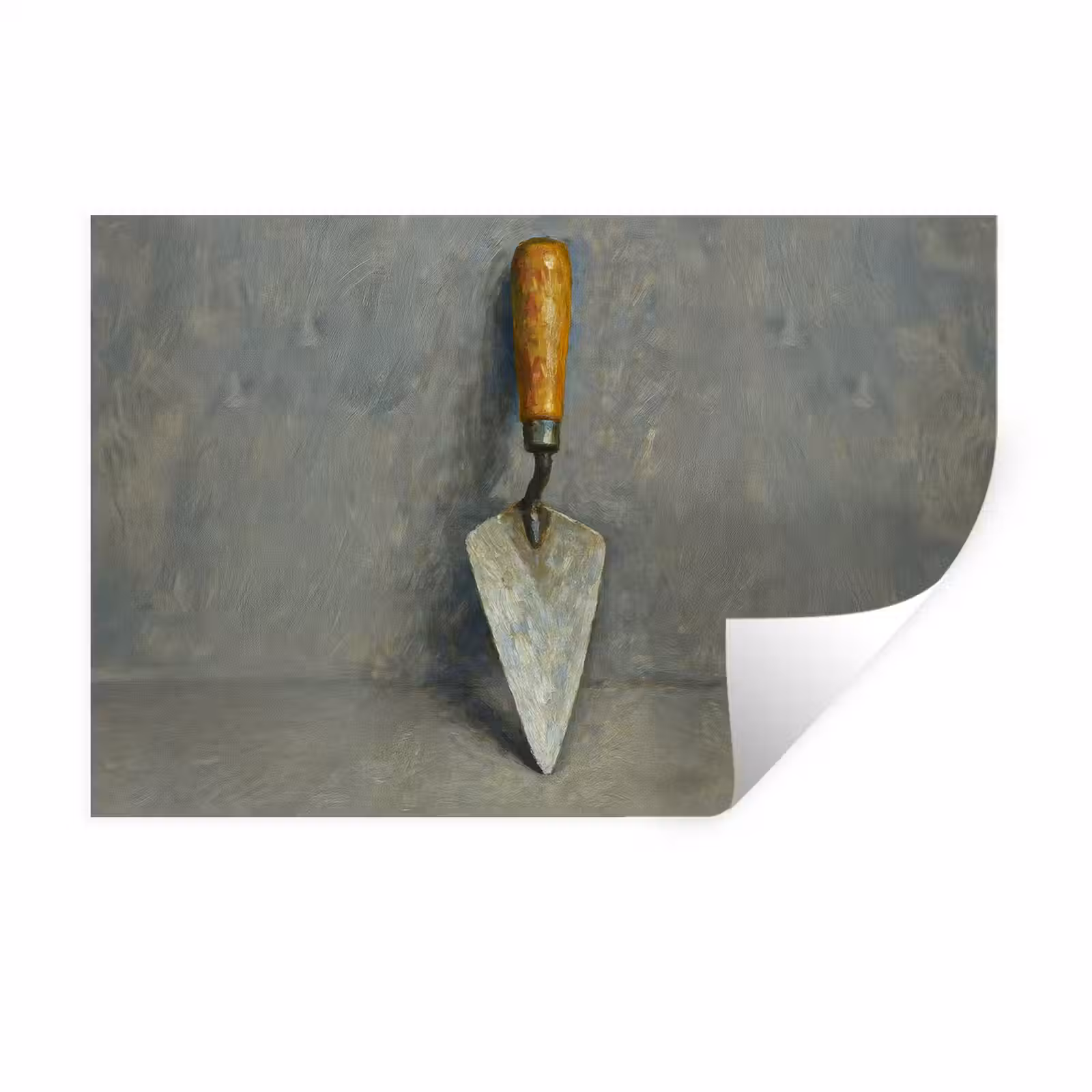Muursticker - Troffel - Verf - Gereedschap — 1