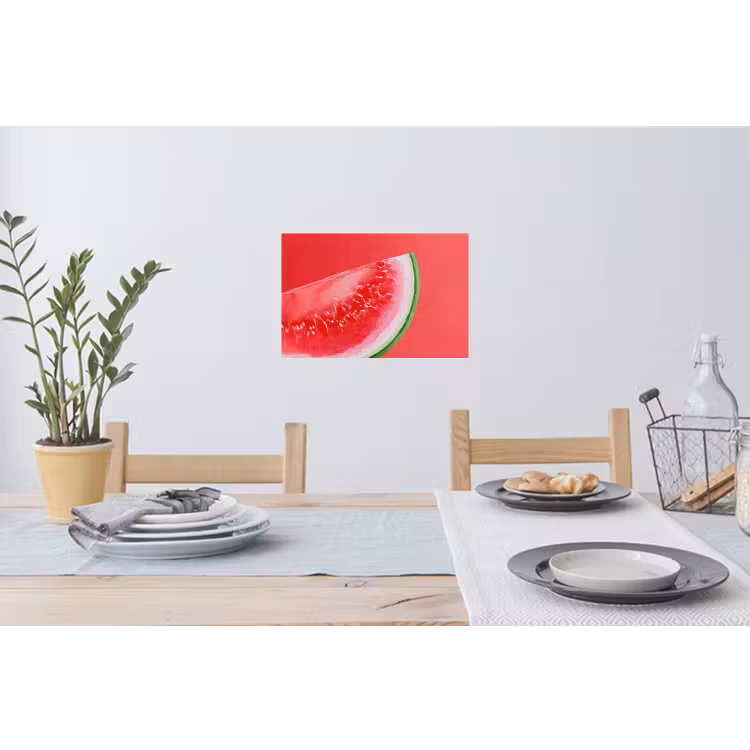 Muursticker - Watermeloen - Rood - Zomers — 3