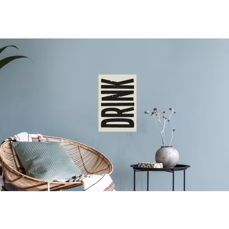 Muursticker - Vintage - Zwart - Decoratie - Japandi — 4