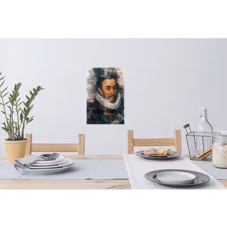 Muursticker - Willem van Oranje - Adriaen Thomasz - Krant — 3