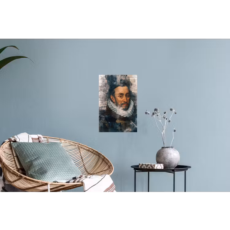 Muursticker - Willem van Oranje - Adriaen Thomasz - Krant — 4
