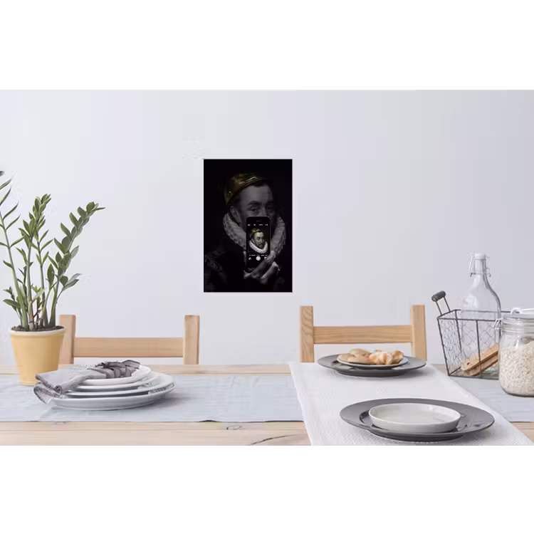 Muursticker - Willem van Oranje - Adriaen Thomasz - Smartphone — 3