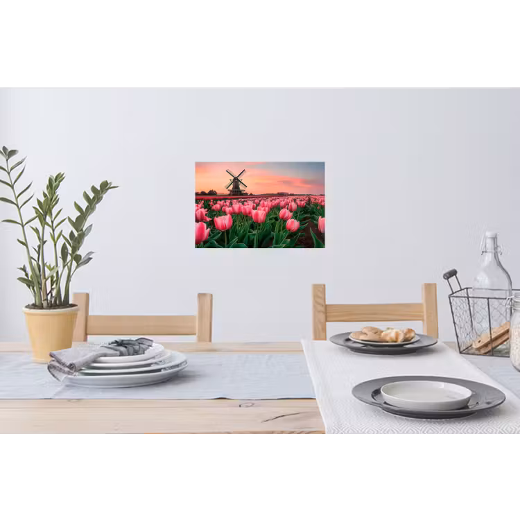 Muursticker - Tulpen - Molen - Nederland — 3