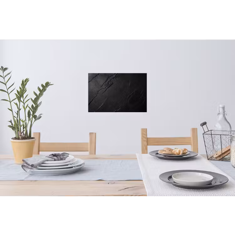 Muursticker - Zwart - Steen - Beton — 3