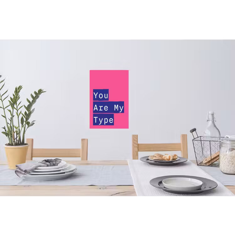 Muursticker - Valentijn - Tekst - Love — 3