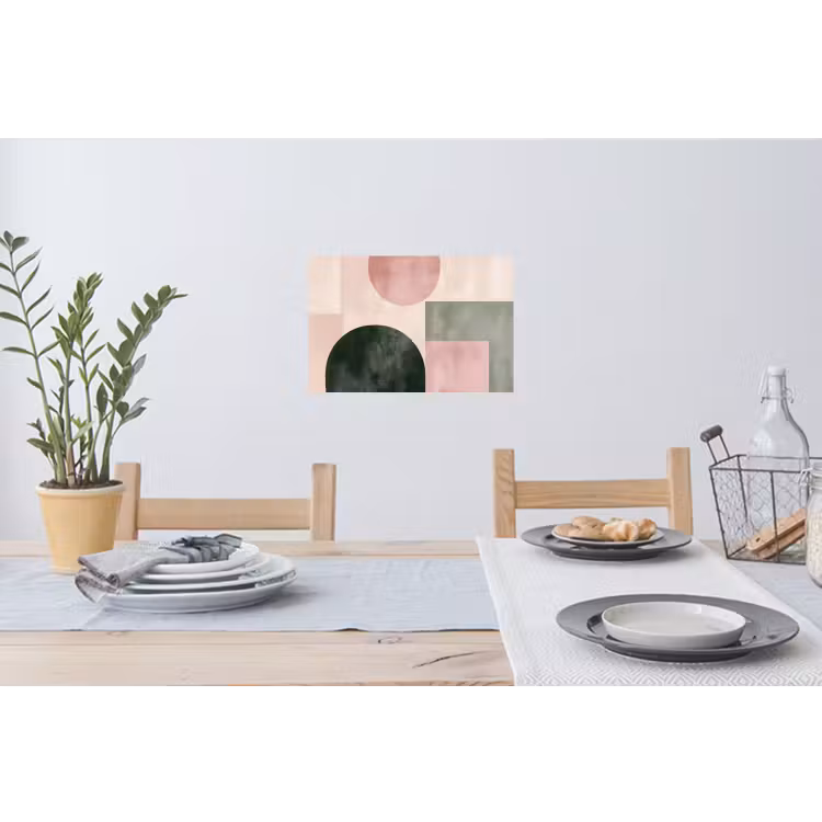 Muursticker - Vormen - Abstract - Cirkel - Zwart — 3