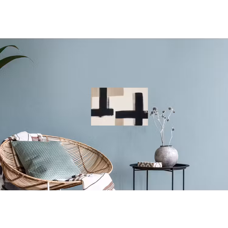 Muursticker - Zwart - Abstract - Japandi — 4