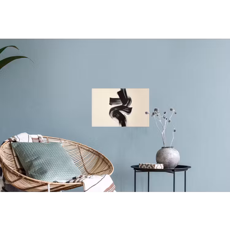 Muursticker - Strepen - Zwart - Abstract — 4
