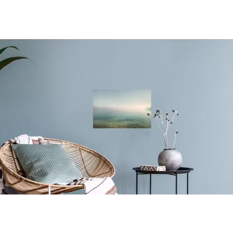 Muursticker - Zee - Horizon - Blauw - Mist — 4