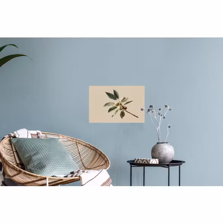 Muursticker - Tak - Groene Bladeren - Vruchten — 4