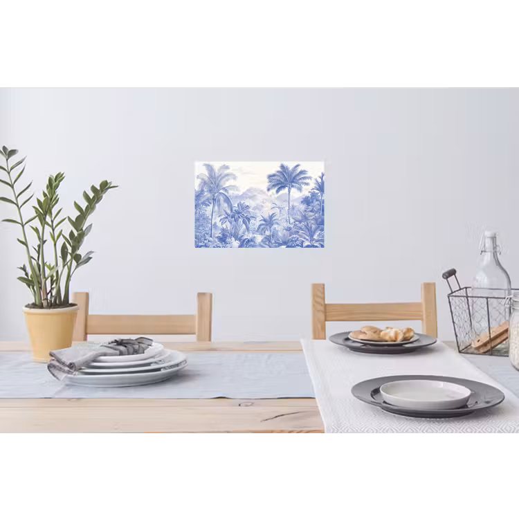 Muursticker - Tropisch - Jungle - Blauw — 3