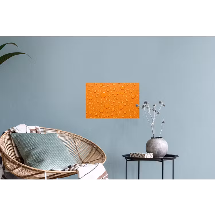 Muursticker - Water - Druppels - Oranje — 4