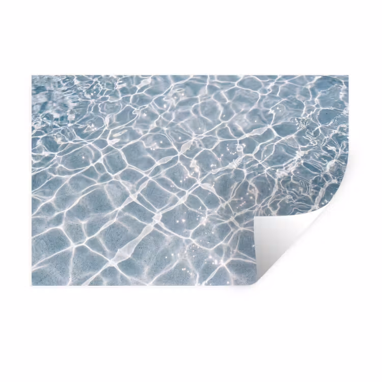 Muursticker - Water - Reflectie - Zonlicht — 1