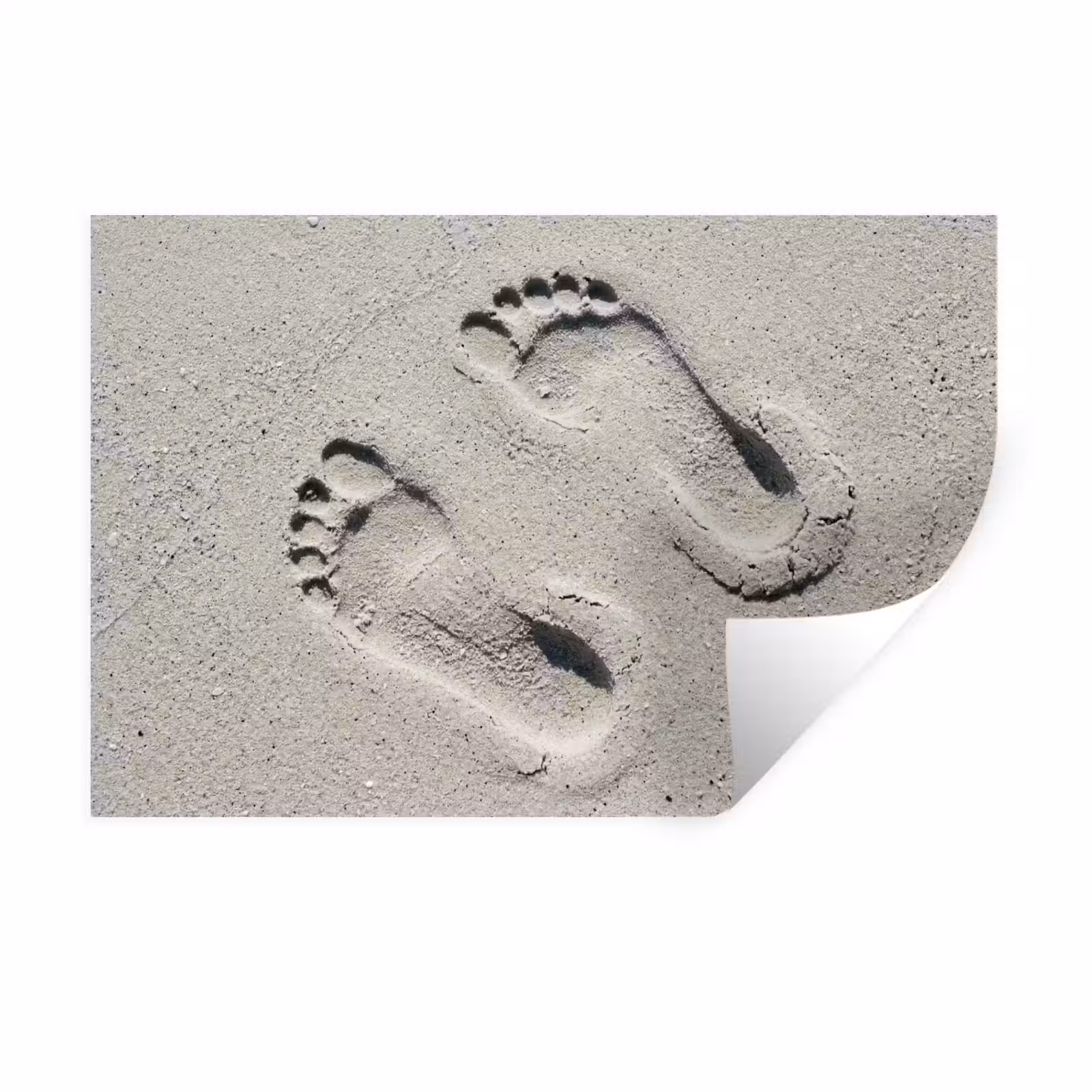 Muursticker - Voeten - Zand - Zee — 1