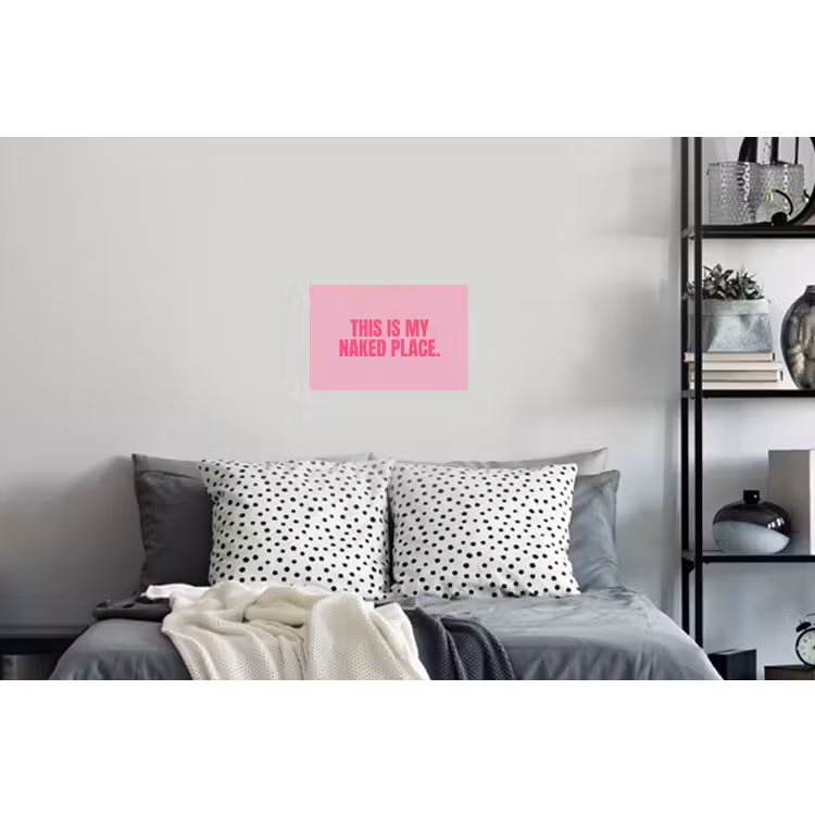 Muursticker - Tekst - Modern - Roze — 5
