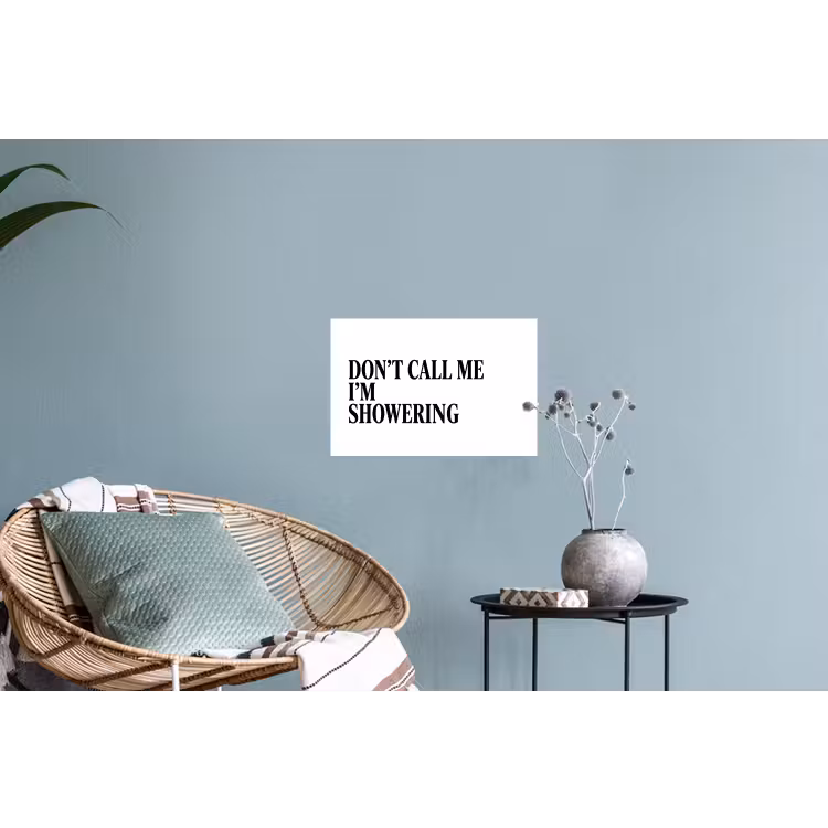 Muursticker - Tekst - Modern - Zwart - Wit — 4