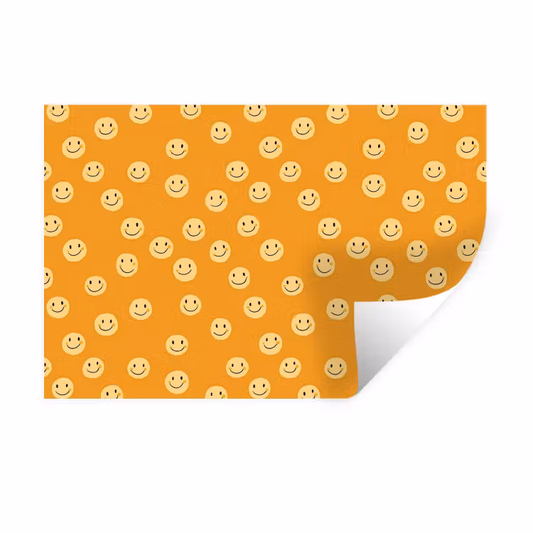 Muursticker - Smileys - Retro - Heel — 1