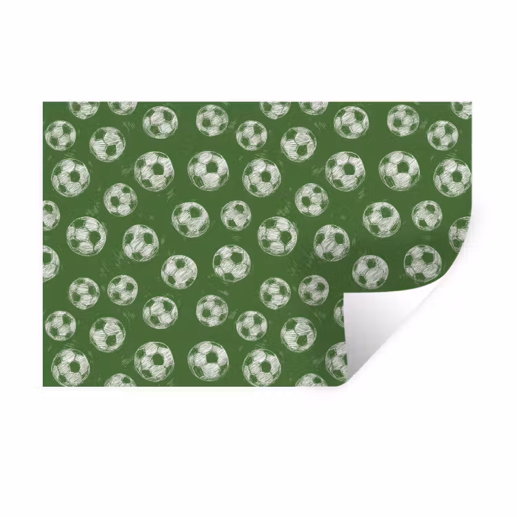 Muursticker - Voetbal - Sport - Groen — 1