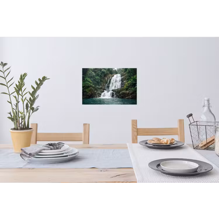 Muursticker - Waterfall - Forest - Nature - Greenkhgyguyg — 3