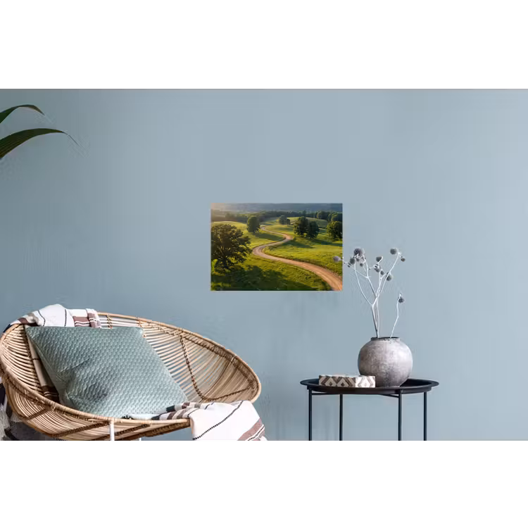 Muursticker - Weg - Weide - Natuur - Groen — 4