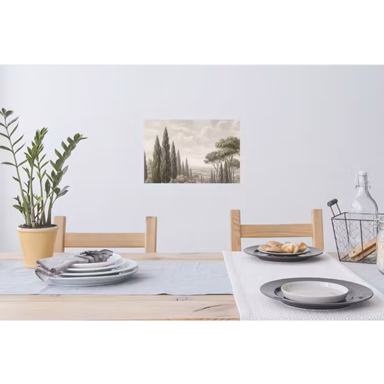 Muursticker - Vallei - Bos - Natuur - Groen — 3