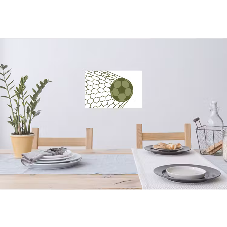 Muursticker - Voetbal - Goal - Sport - Groen — 3