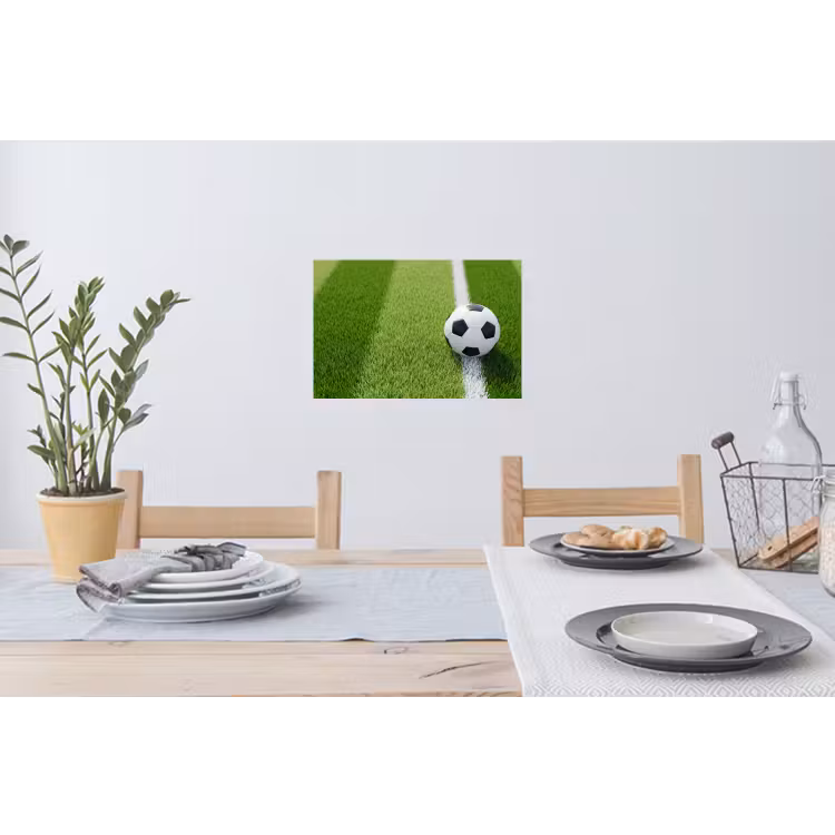 Muursticker - Voetbal - Grasveld - Sport - Groen — 3