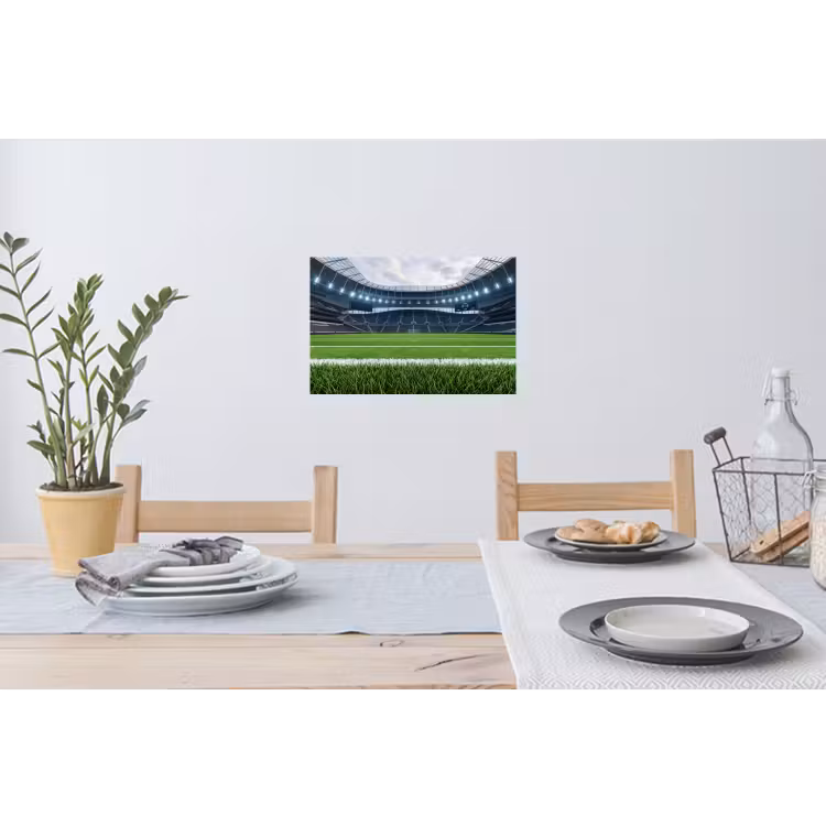 Muursticker - Voetbal - Stadion - Sport - Groen — 3