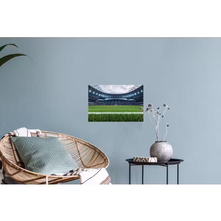 Muursticker - Voetbal - Stadion - Sport - Groen — 4